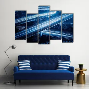 Cityscape Of Hangzhong Canvas Wall Art