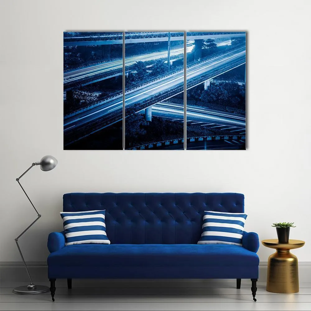Cityscape Of Hangzhong Canvas Wall Art
