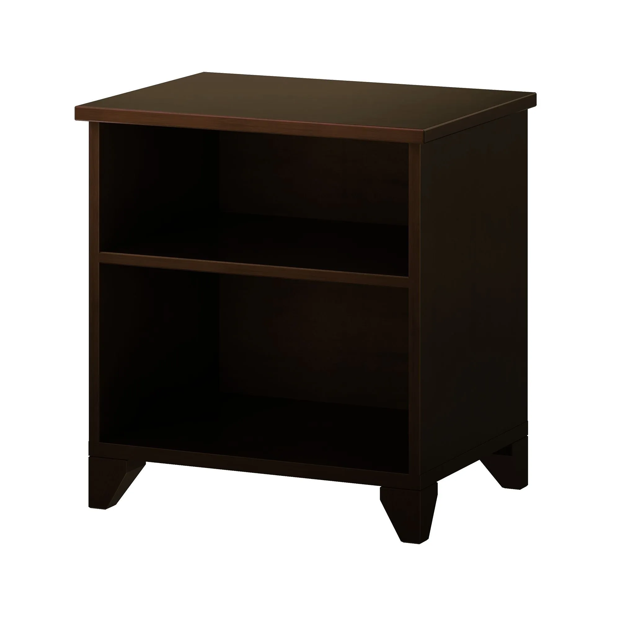 Classic Nightstand with Shelves