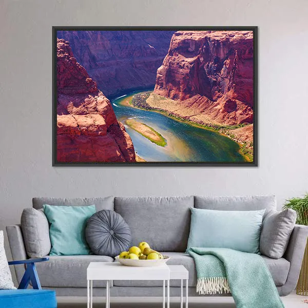 Colorado River Canvas Wall Art