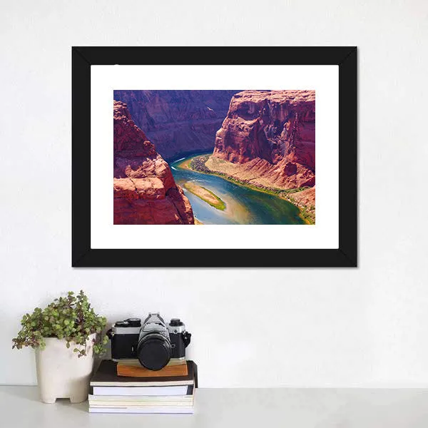 Colorado River Canvas Wall Art