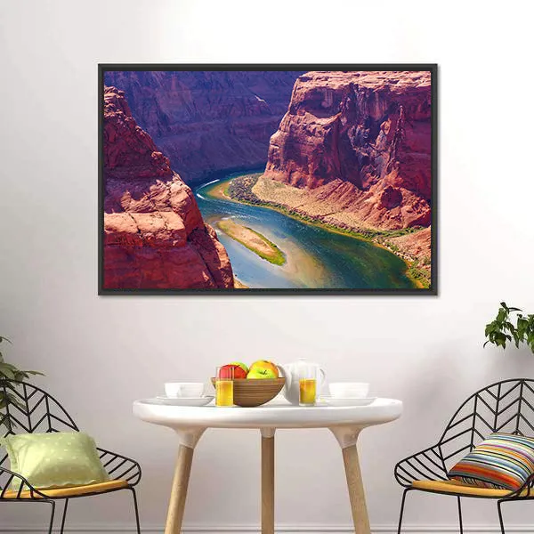 Colorado River Canvas Wall Art