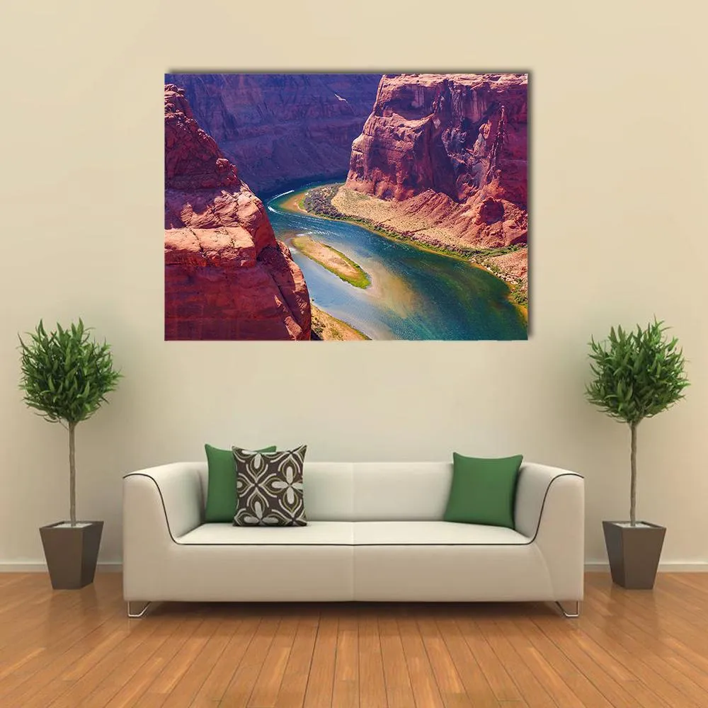 Colorado River Canvas Wall Art