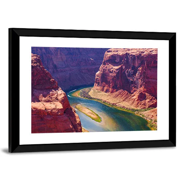Colorado River Canvas Wall Art