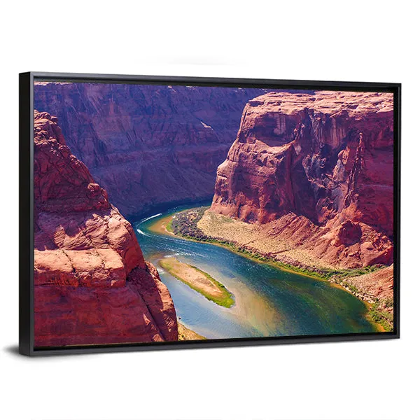 Colorado River Canvas Wall Art