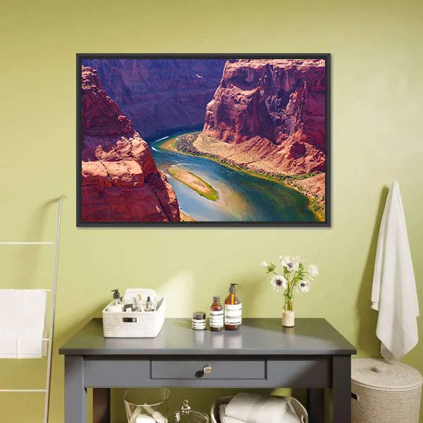 Colorado River Canvas Wall Art
