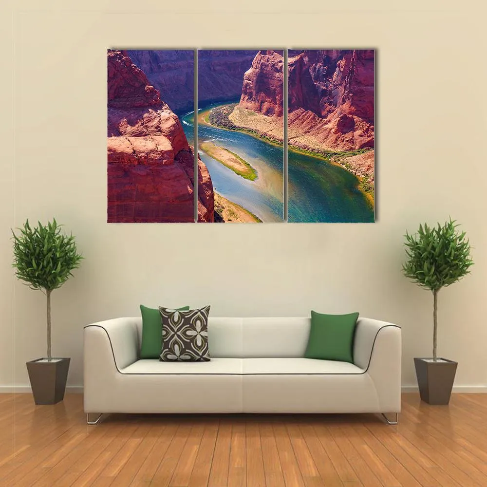 Colorado River Canvas Wall Art