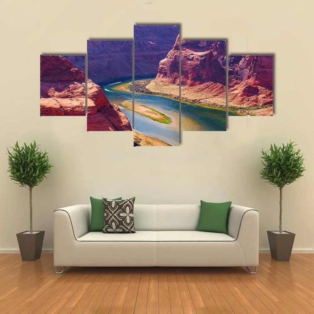 Colorado River Canvas Wall Art