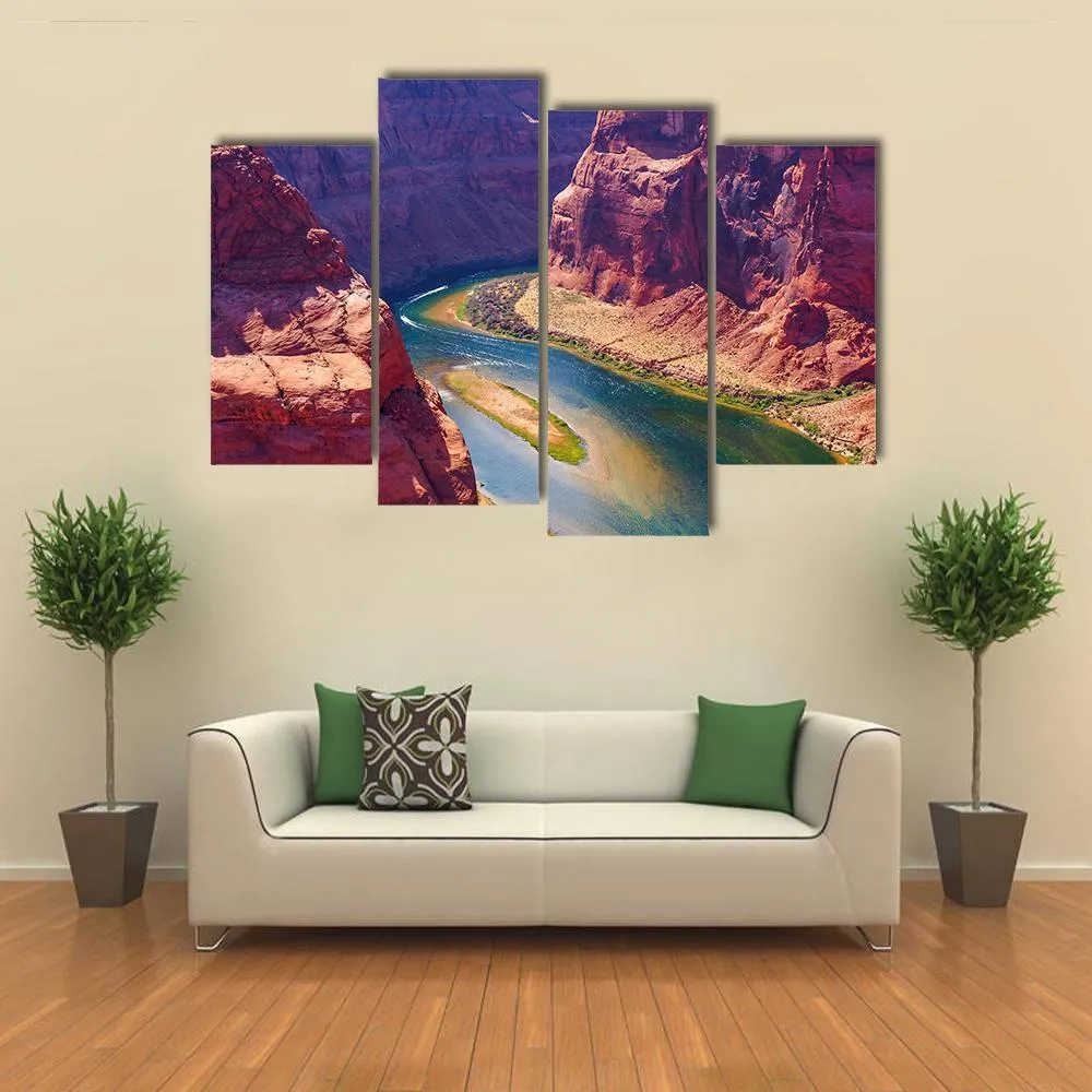 Colorado River Canvas Wall Art