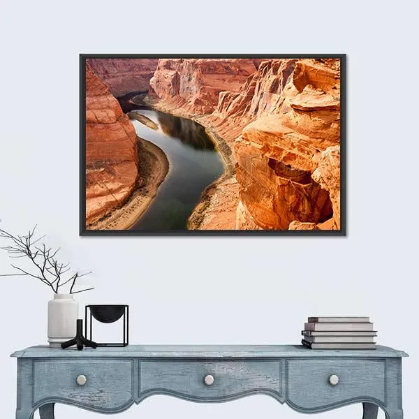 Colorado River Meanders Canvas Wall Art