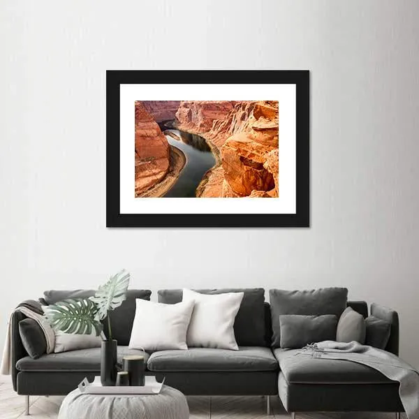 Colorado River Meanders Canvas Wall Art