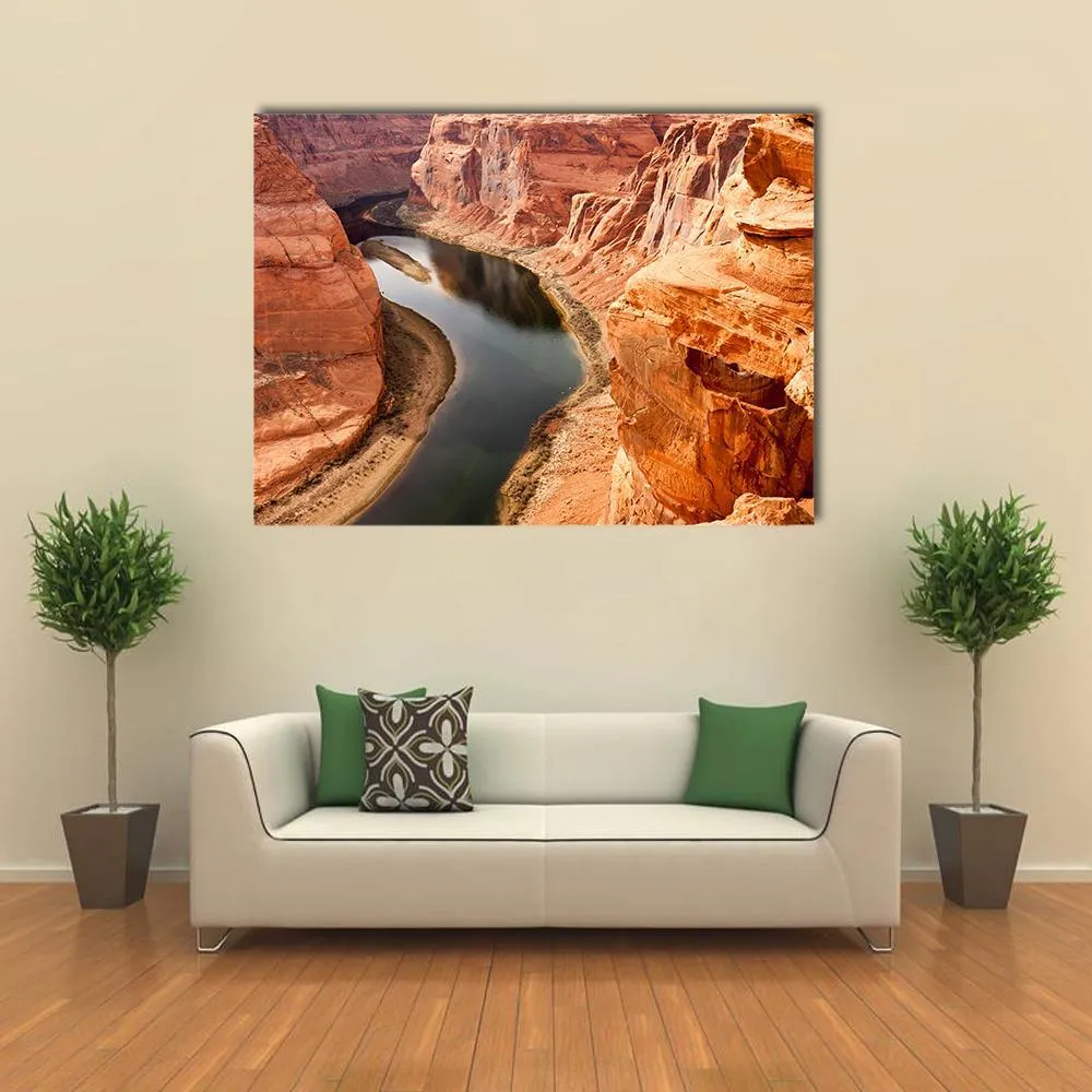 Colorado River Meanders Canvas Wall Art