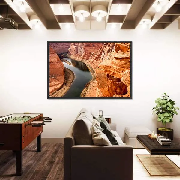 Colorado River Meanders Canvas Wall Art