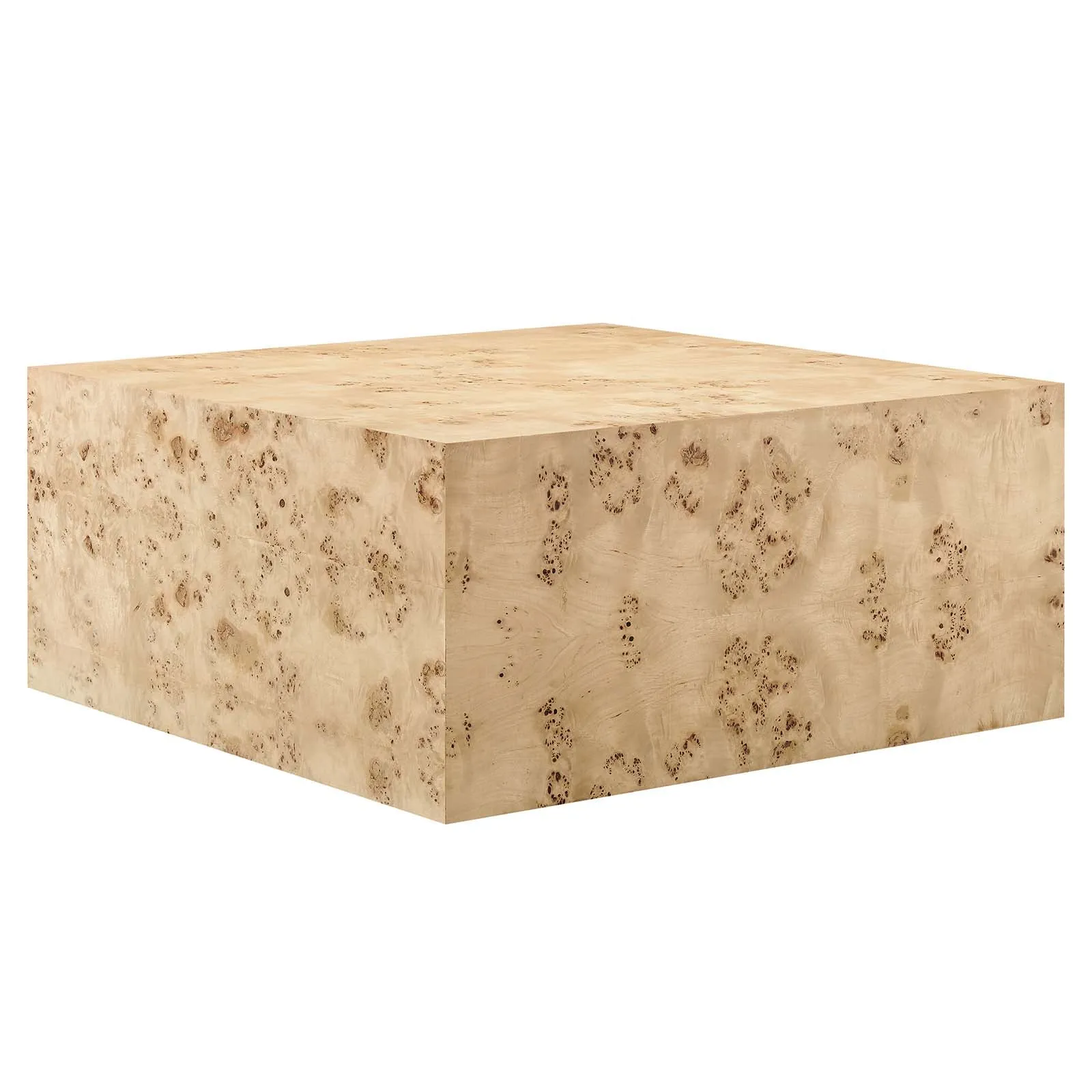 Cosmos 36" Square Burl Wood Coffee Table By Modway - EEI-6272