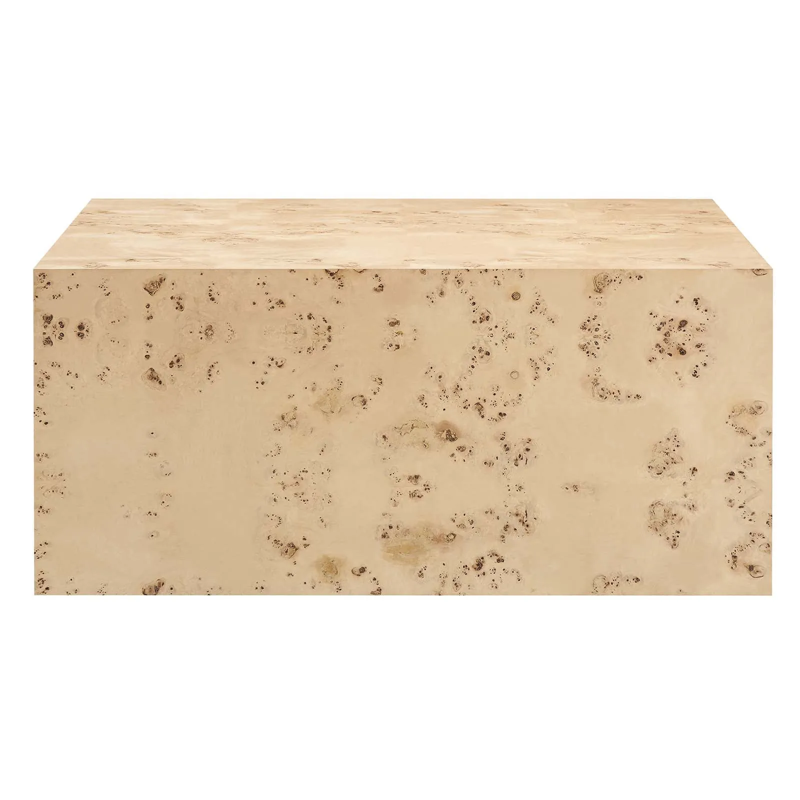 Cosmos 36" Square Burl Wood Coffee Table By Modway - EEI-6272