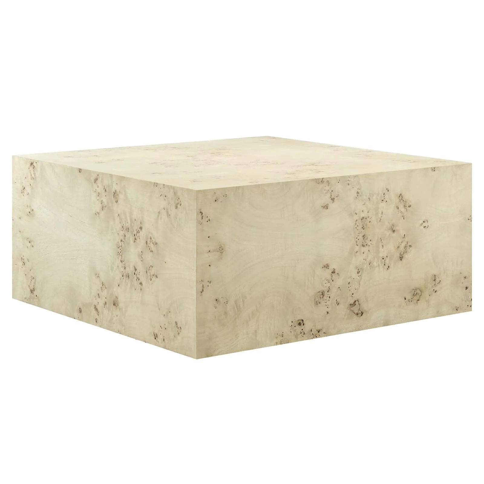 Cosmos 36" Square Burl Wood Coffee Table By Modway - EEI-6272