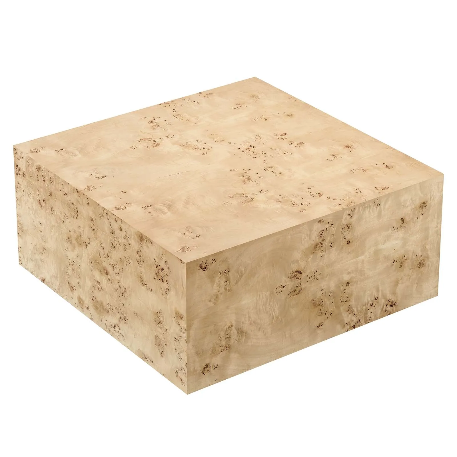 Cosmos 36" Square Burl Wood Coffee Table By Modway - EEI-6272