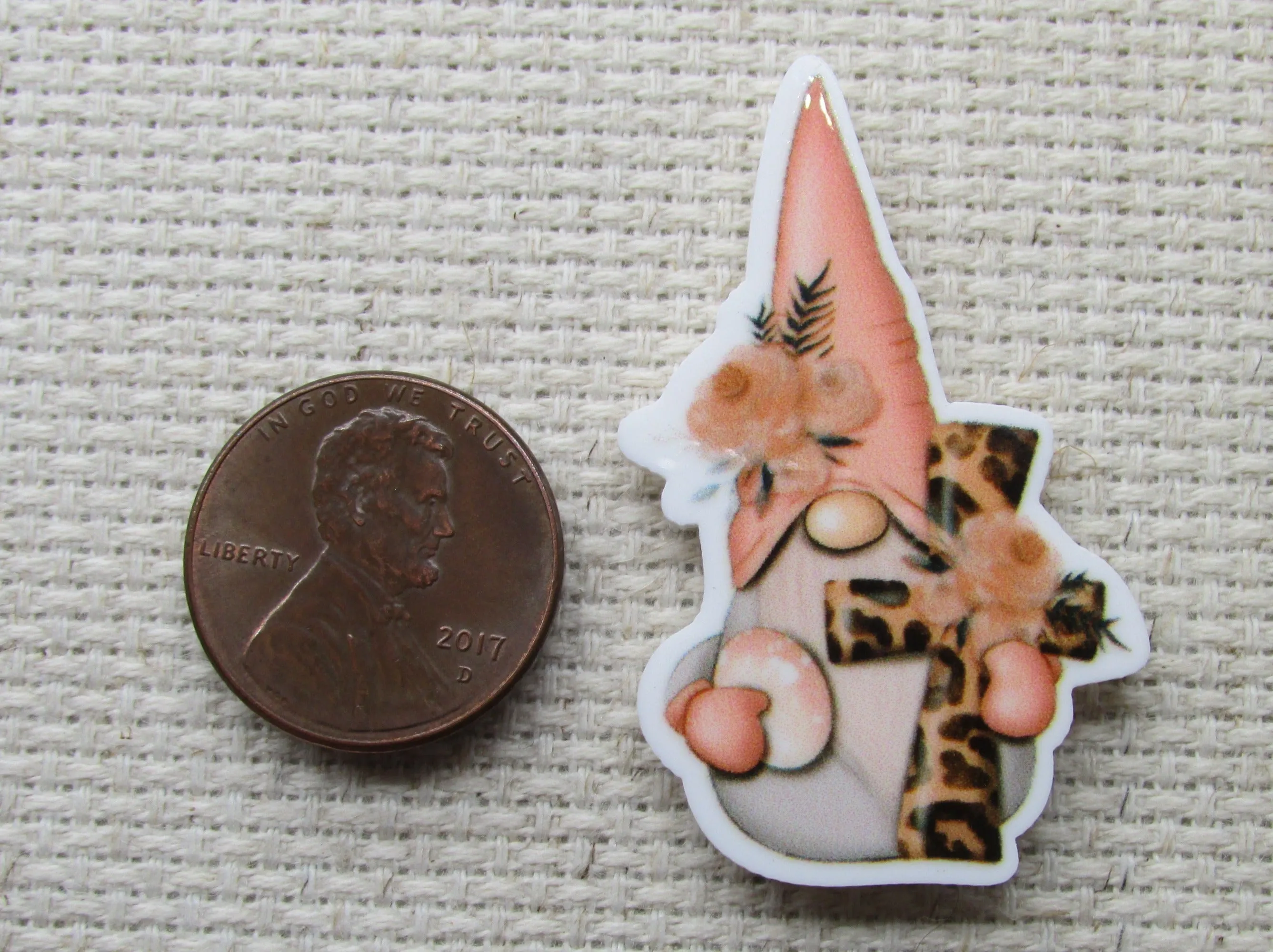 Cross Bearing Easter Gnome Needle Minder, Cover Minder, Magnet