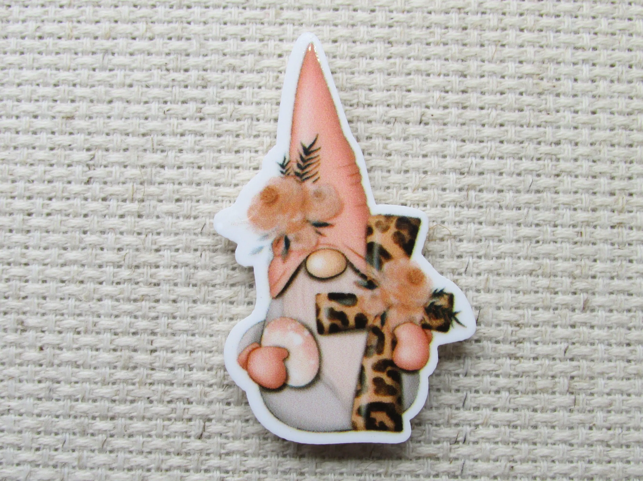 Cross Bearing Easter Gnome Needle Minder, Cover Minder, Magnet