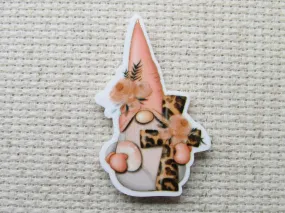 Cross Bearing Easter Gnome Needle Minder, Cover Minder, Magnet