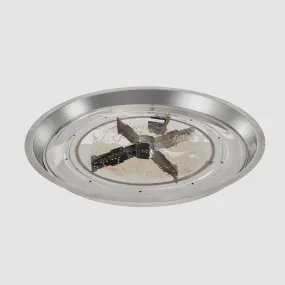 Crystal Fire Plus Round Gas Burner By The Outdoor Great Room