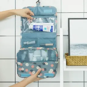 Cyflymder New Waterproof Packing Cubes Travel Large Capacity Storage Bag Portable Hook Wash Cosmetic Bag Fashion Travel Accessories