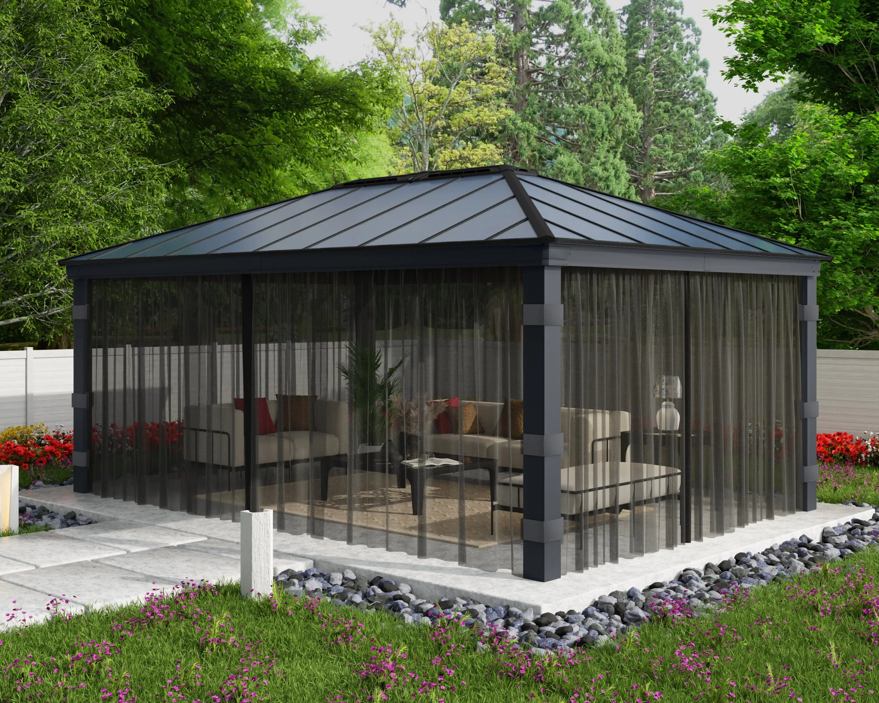 Dallas™ 14 ft. x 20 ft. Garden Gazebo | Palram-Canopia