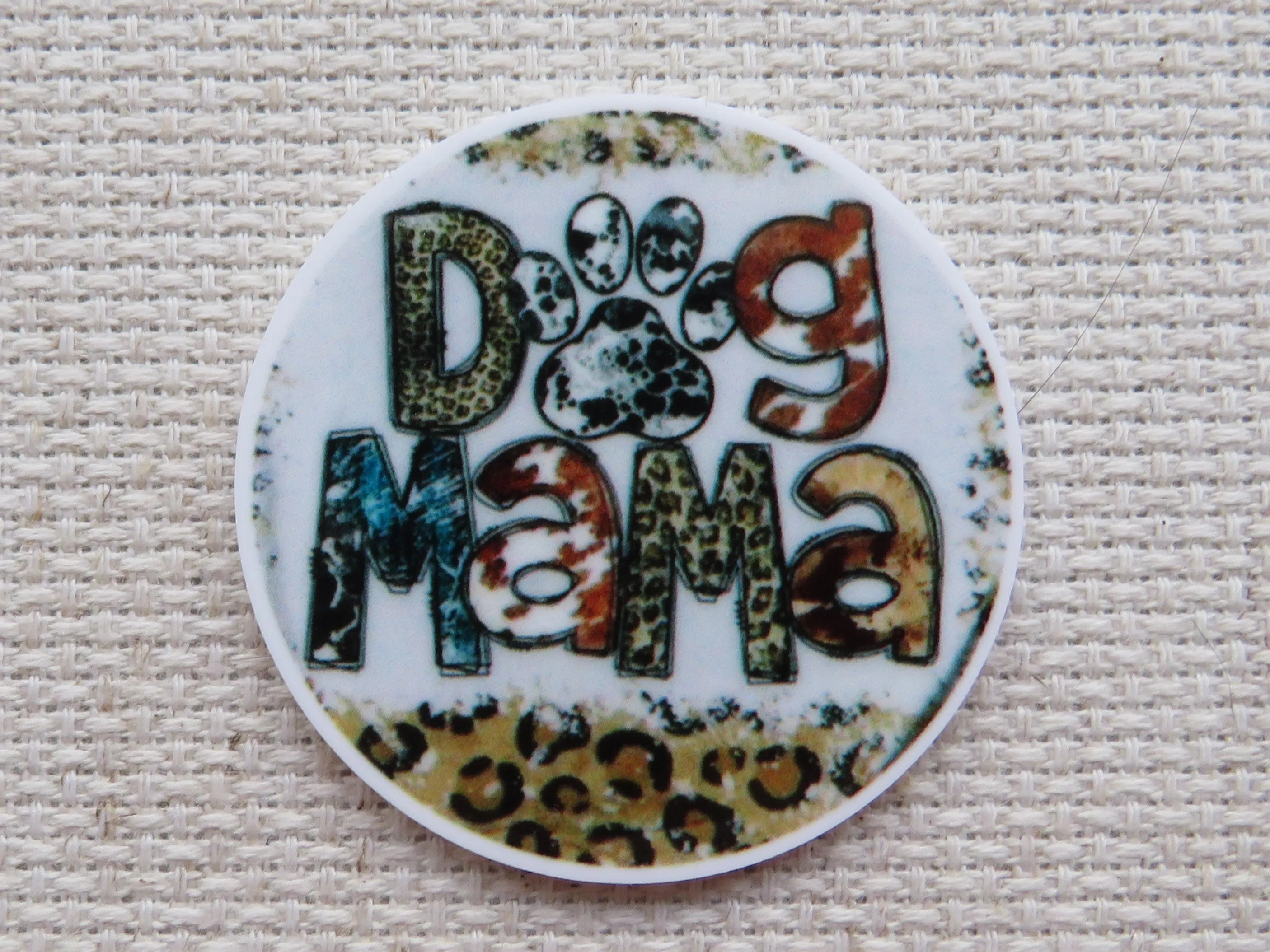 Dog Mama Needle Minder, Cover Minder, Magnet
