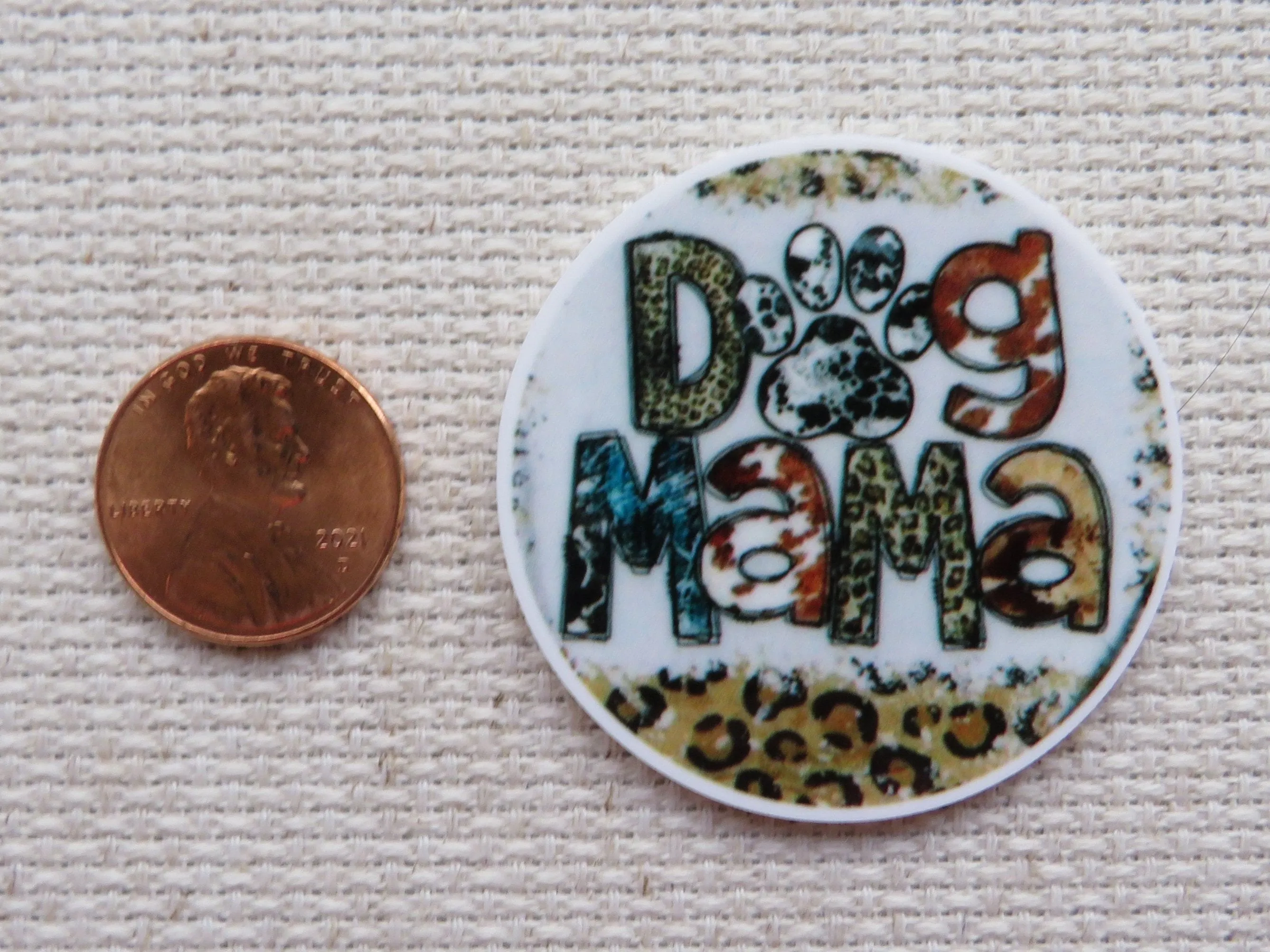 Dog Mama Needle Minder, Cover Minder, Magnet