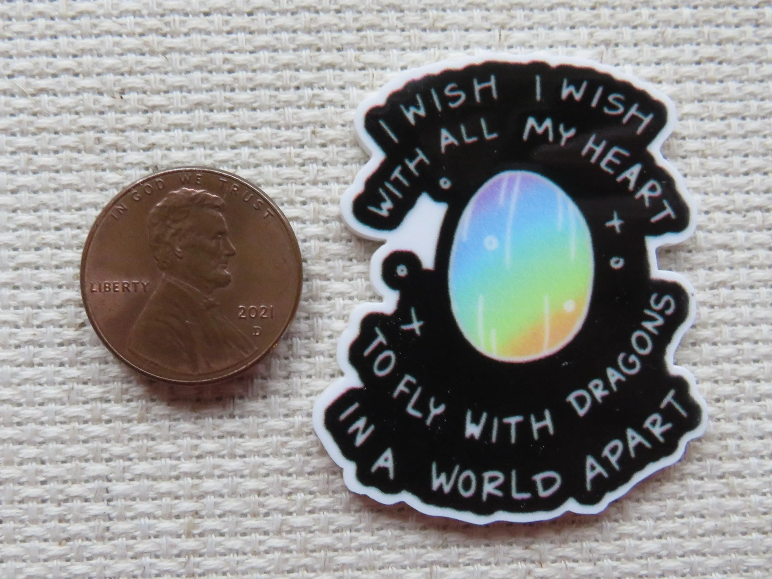 Dragon Scale Needle Minder, Cover Minder, Magnet