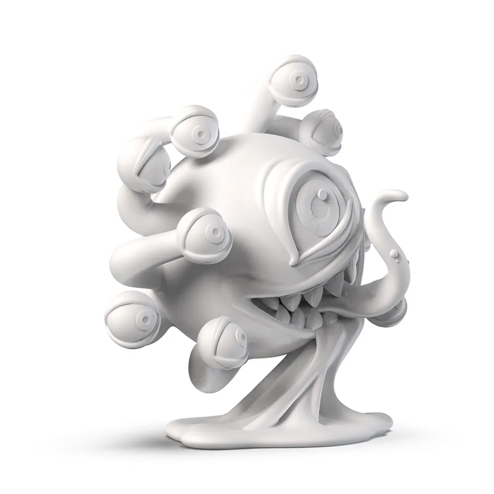 Dungeons & Dragons: Beholder 7" Resin Blank Art Figure by Kidrobot