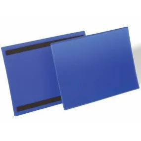 Durable Logistics Magnetic Document Pocket A4 Landscape Pack 50