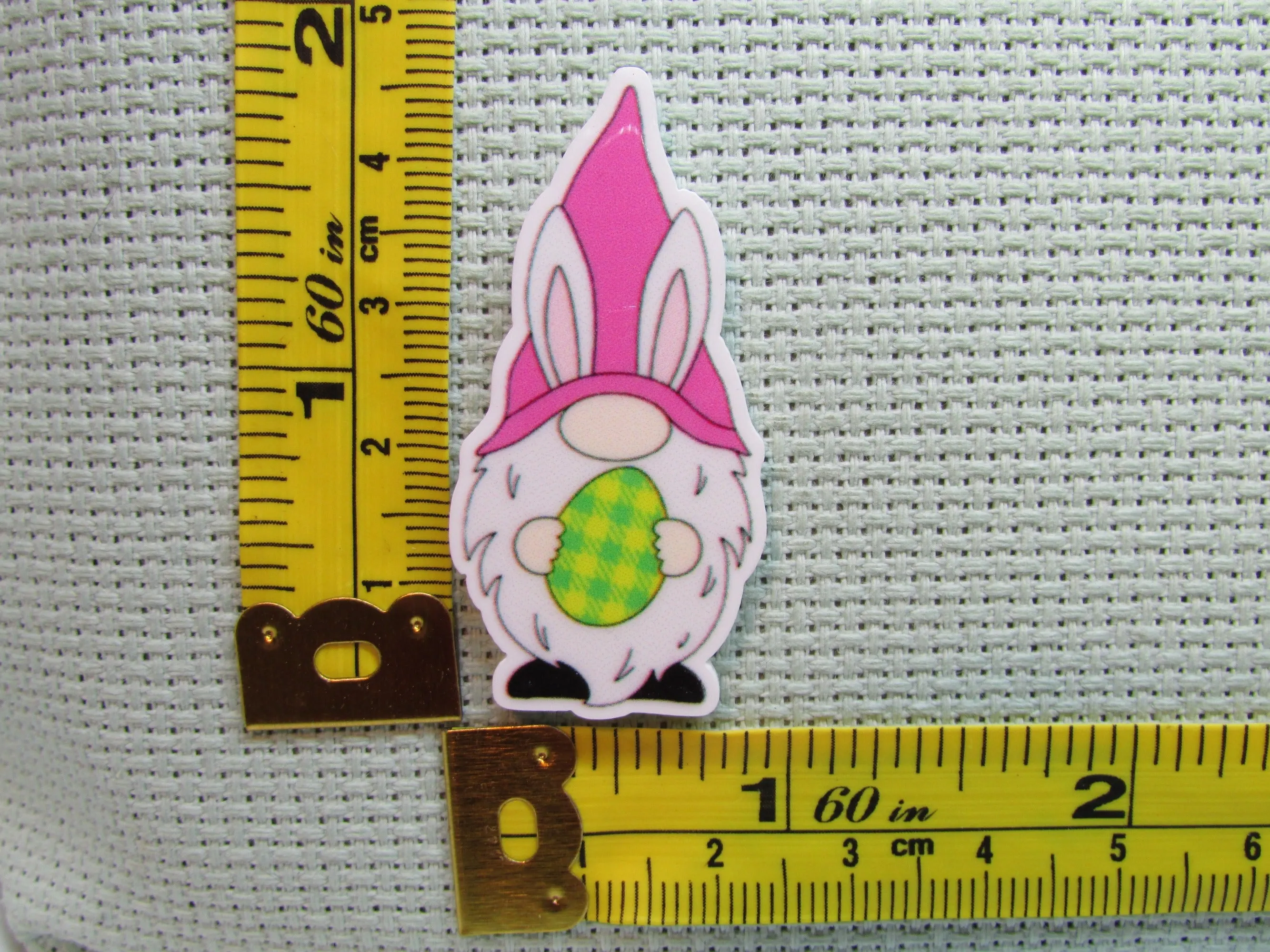 Easter Gnome Needle Minder, Cover Minder, Magnet