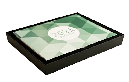 Eco Bamboo Desk Organiser/ Calendar