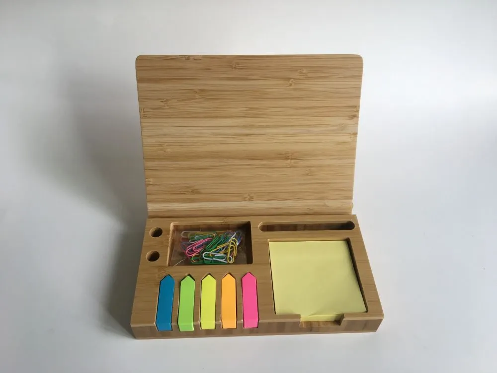 Eco Bamboo Desk Organiser/ Calendar