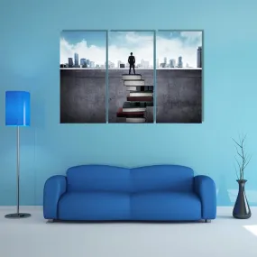 Education For Success Concept Canvas Wall Art