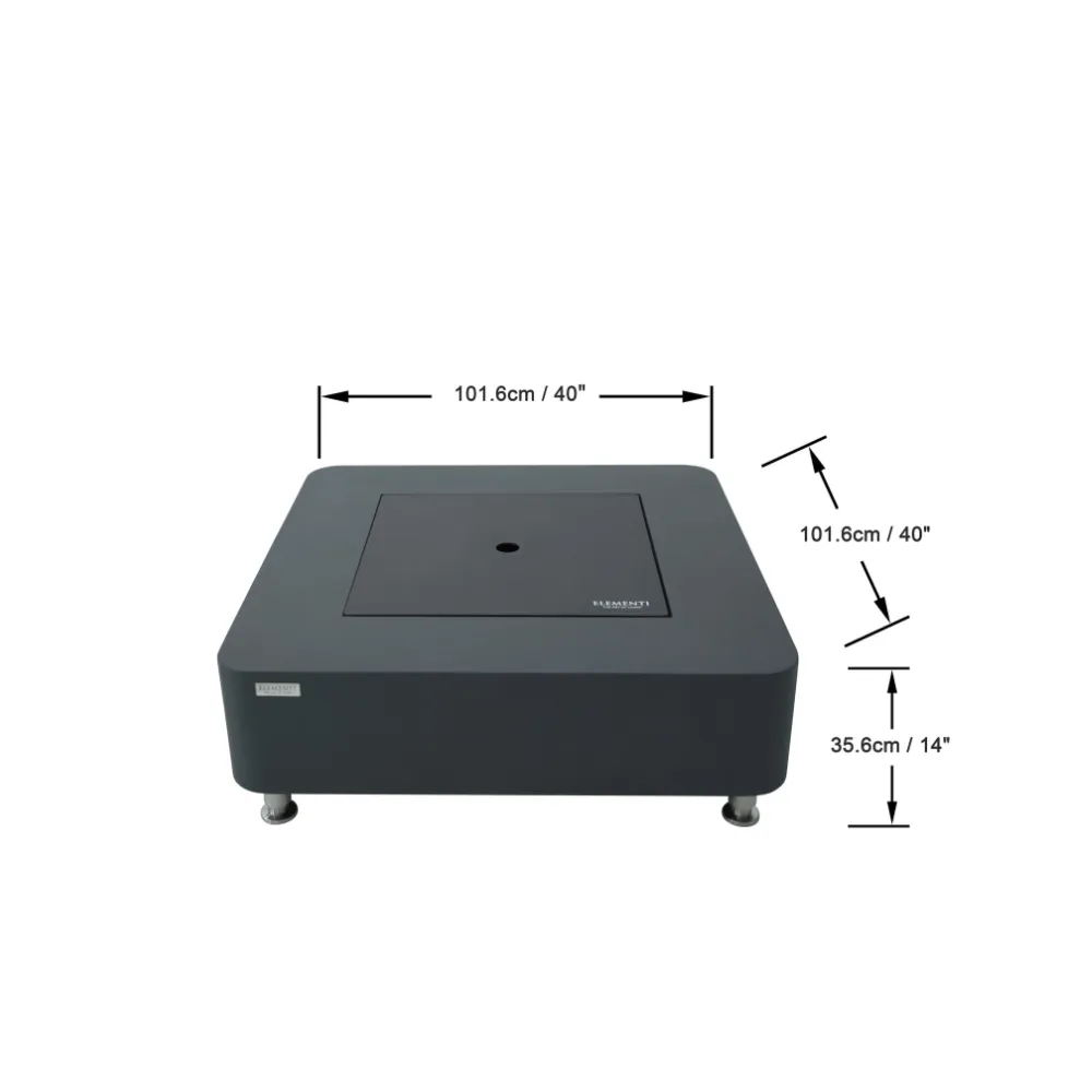 Elementi Perth Ethanol Fire Table ECGO2
