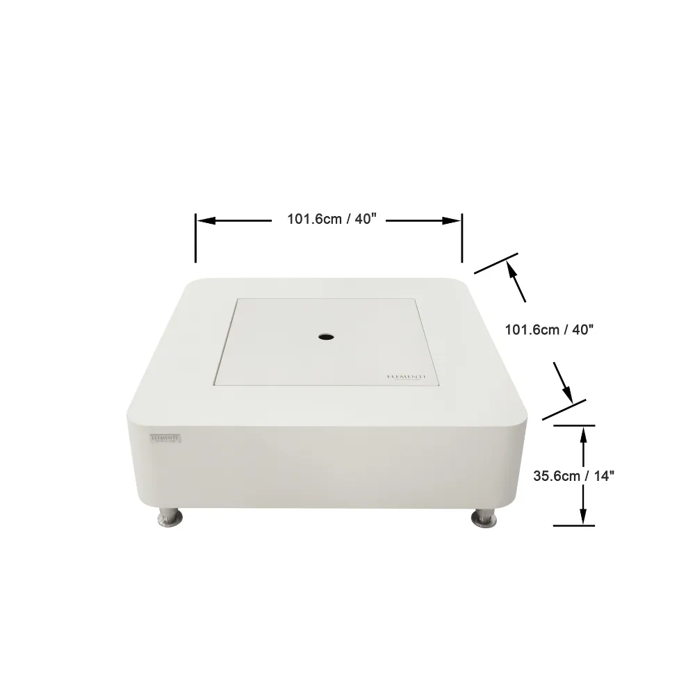 Elementi Perth Ethanol Fire Table ECGO2