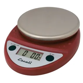 Escali Red Primo Portable Digital Scale 11Lb 1pc
