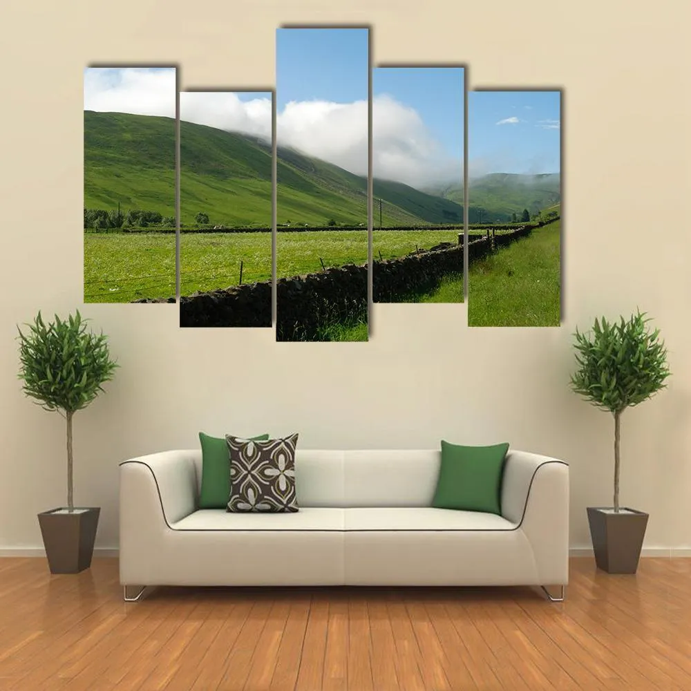 Ettrick Valley  Scotland Canvas Wall Art