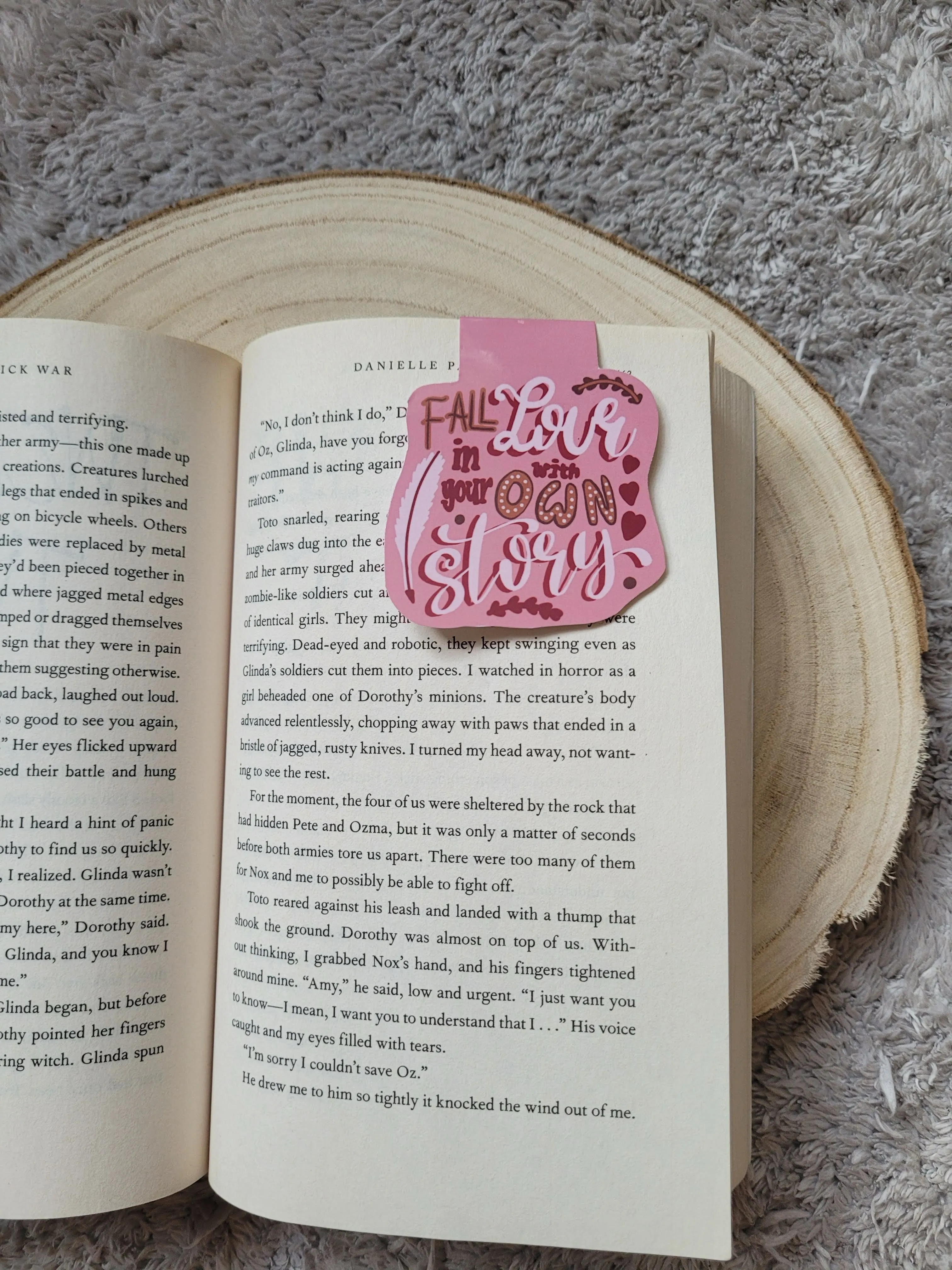 Fall in Love Bookmark