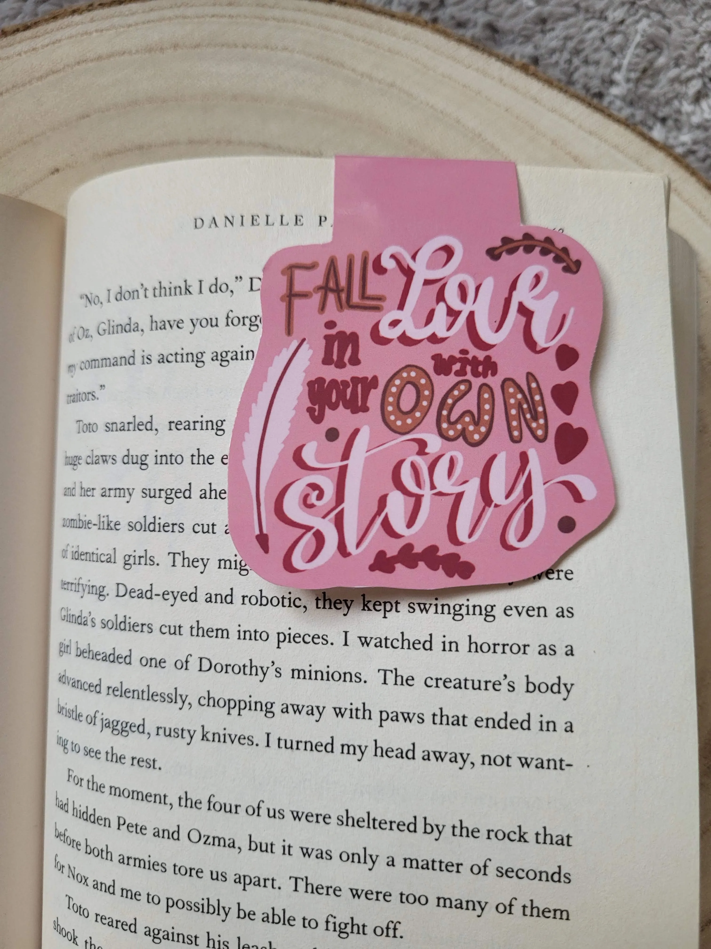 Fall in Love Bookmark