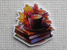Fall Reading Needle Minder, Cover Minder, Magnet
