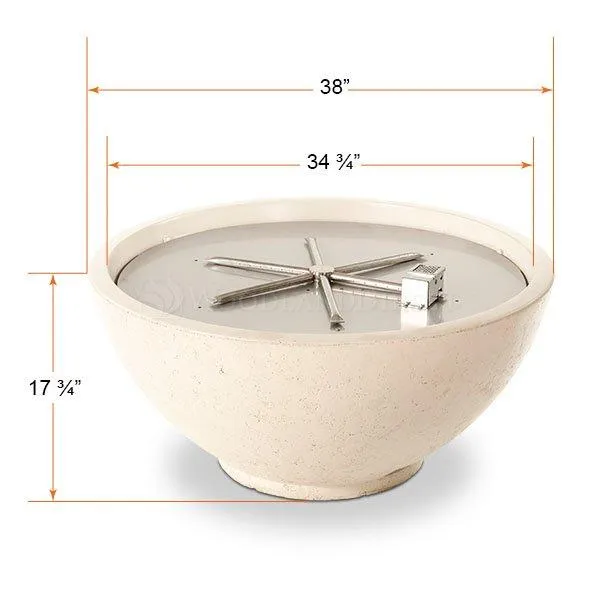 Firegear Sanctuary 2 Fire Pit Table SAN2-34DBSTMSI-N