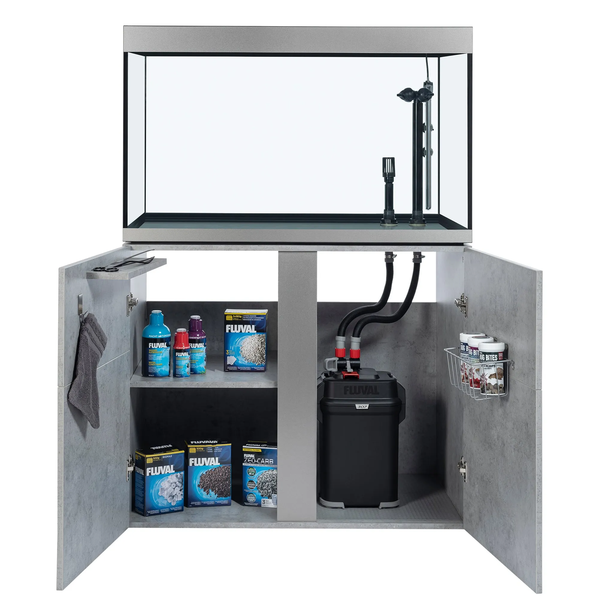 Fluval Siena Aquarium Kit - Chicago Concrete - 272 L (72 US gal)