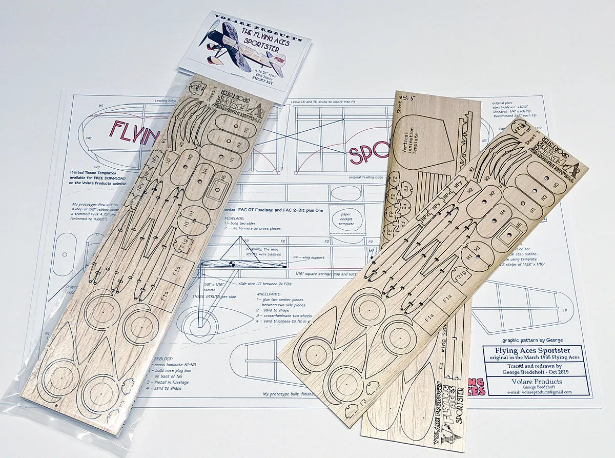 Flying Aces Sportster SHORT KIT