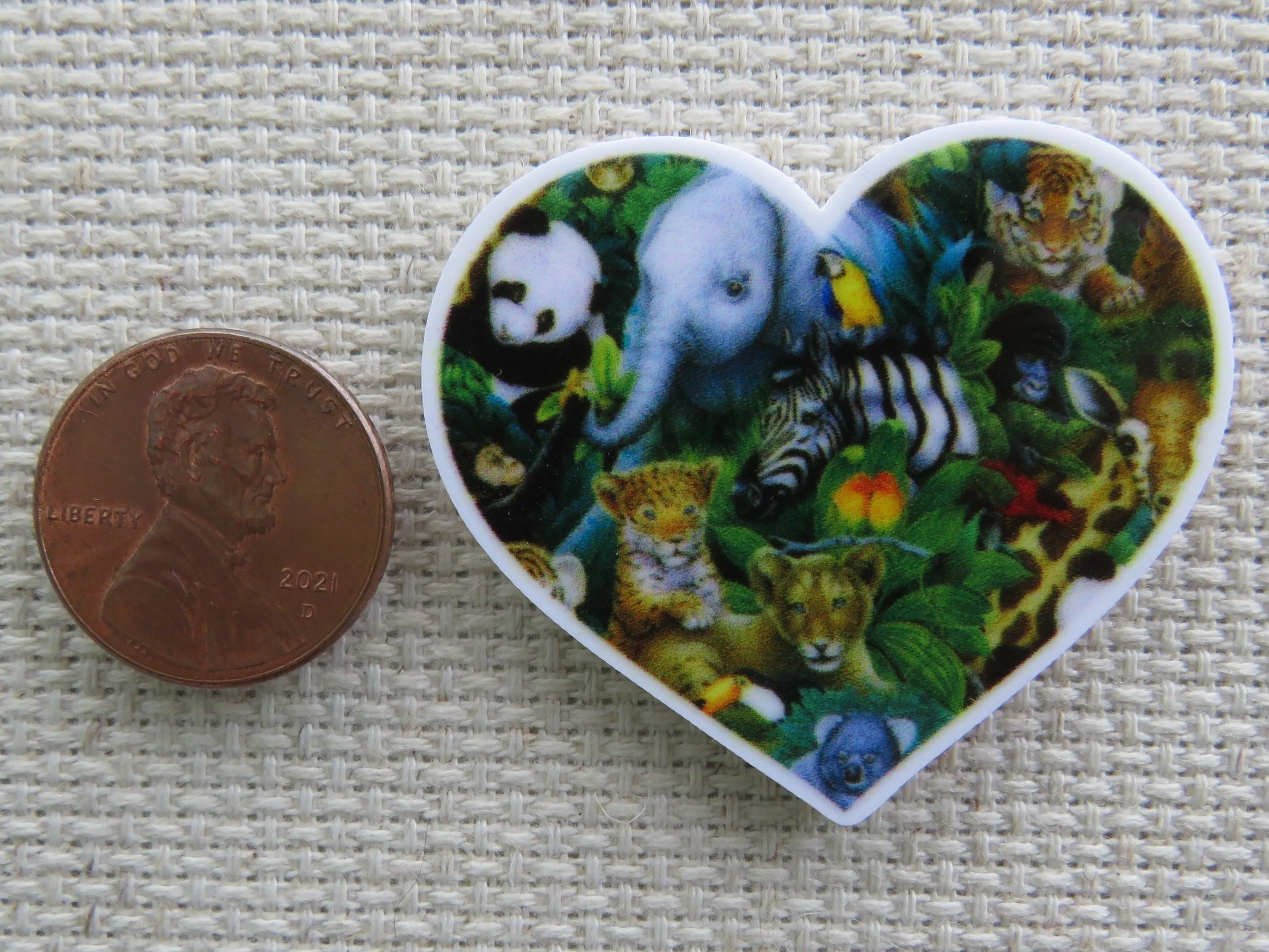 For the Love of Animals Needle Minder, Cover Minder, Magnet