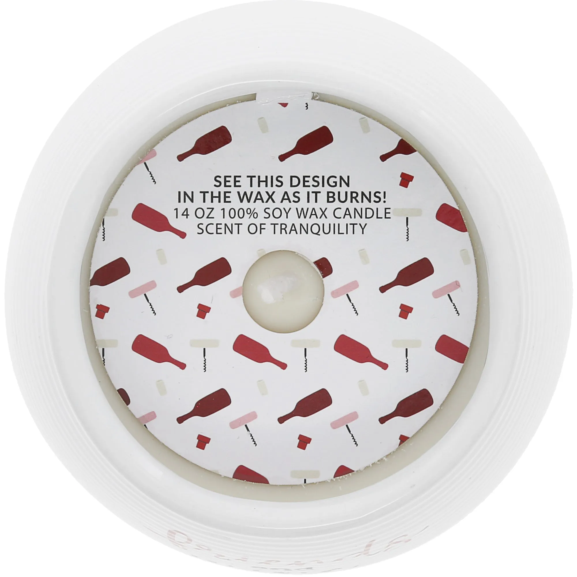 Friends and Wine 14 oz - 100% Soy Wax Reveal Candle Scent: Tranquility