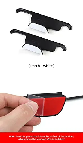 Front Seat Headrest Storage Hooks for Tesla Model 3 & Y (Red)