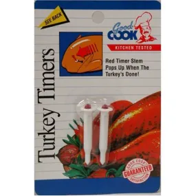 GOOD COOK - Turkey Pop-Up Timers - 1 Pack